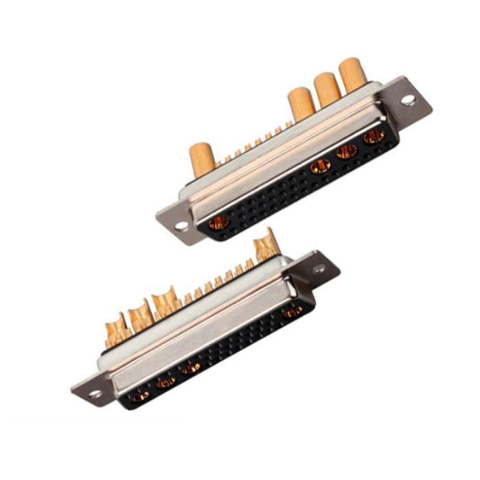 High Power 13W3 Female Solder Type 40A Connector