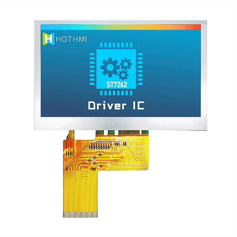 800x480 LVDS 4.3 Inch TFT Display Sunlight Readable TFT-H043A13SVIST6N40