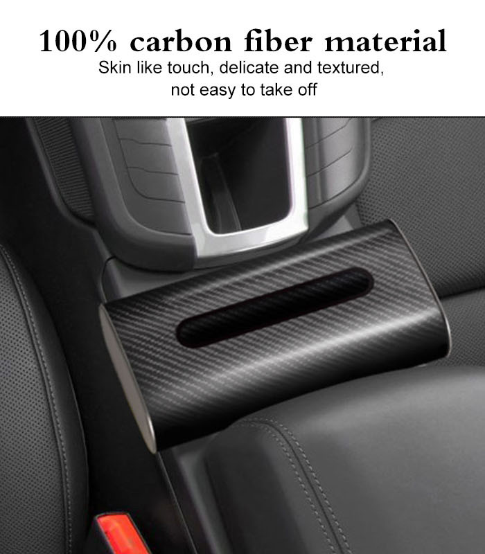 corrosion resistant 3K Glossy Carbon Fiber Tissue Paper Box