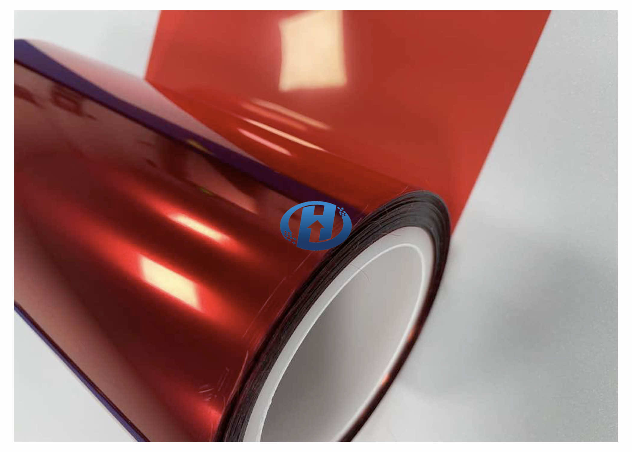 36 μm PET Red Non-Silicone Release Film for Labels Cellphone 3C industries
