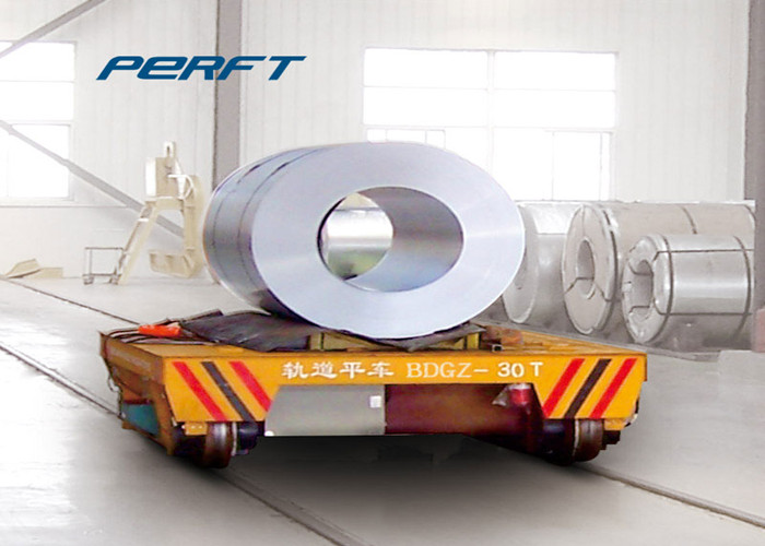 coil handling equipment for metaurllgy plant heavy duty steel coil transfer cart for steel plant trailer on rails