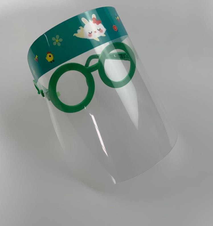 PE Multifunctional Transparent Face Shield With 25mm Thickness