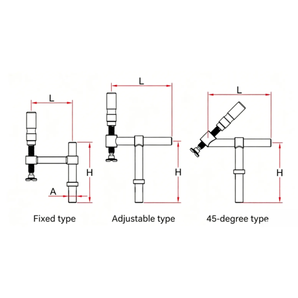 Welding Table Screw Clamp 3D Welding Table Fixture Clamp