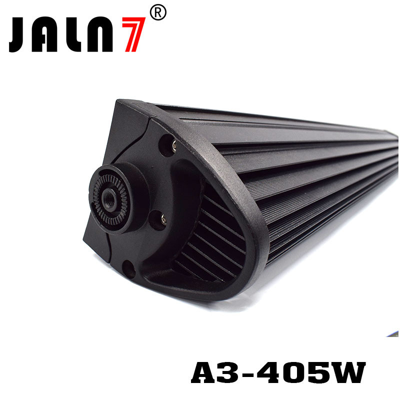 LED Light Bar JALN7 405W 3Rows Combo Beam LED Driving Lamp Super Bright Off Road Lights LED Work Light Boat Jeep