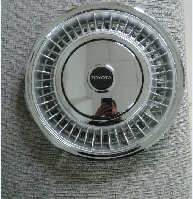 Durable ABS Wheel Center Cap , Toyota Hiace Wheel Cover Chrome Surface Treatment