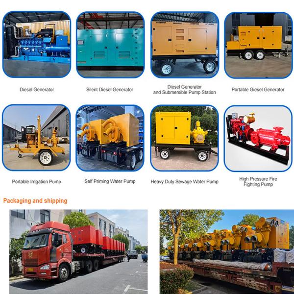 Fire Fighting Water Pump High Quality Self Priming Pump High Pressure Diesel Water Pump