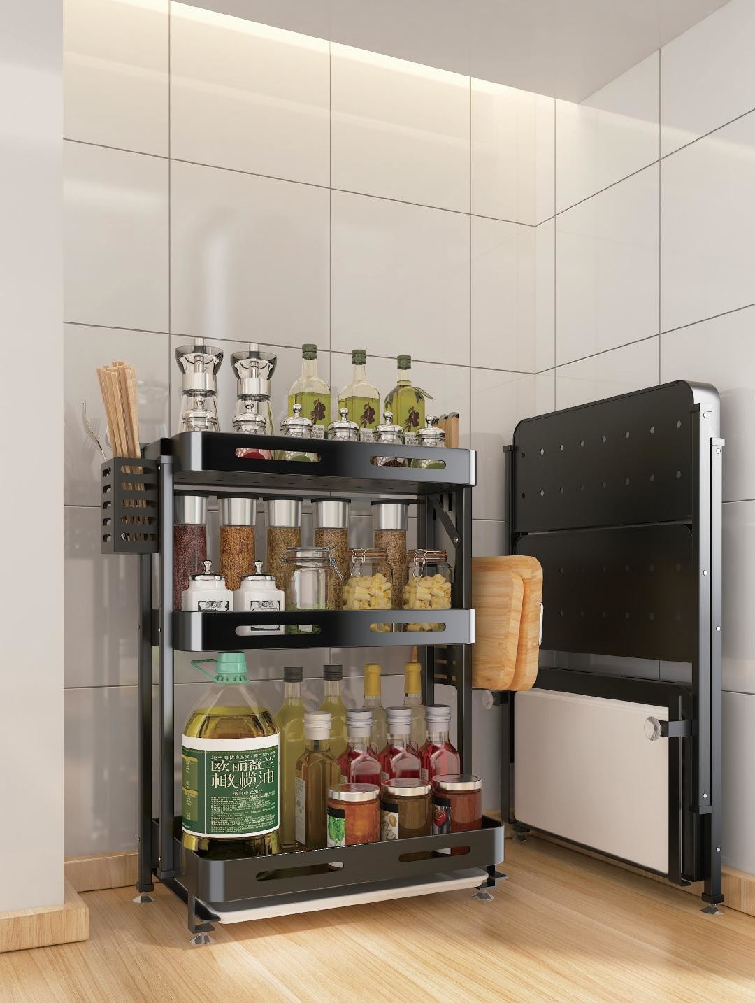 Multi Layer Kitchen Storage Organizer Household Products Dish