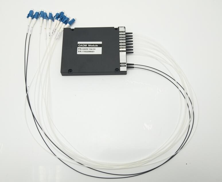 OADM 2 Fiber In 2 Fiber Out 1470nm WDM CWDM DWDM