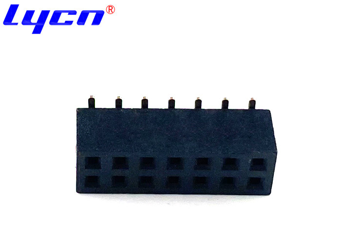 2.0mm Pitch SMT Header Connector Female Contact Material Phosphor Copper