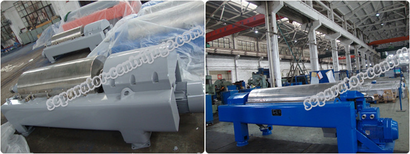 Automatic Vegetable Oil / Food Centrifuge 2 Phase Separation Solid Bowl Decanter Centrifuge