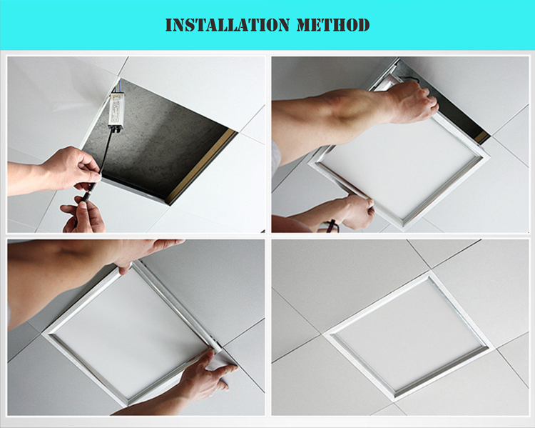 High brightness 40W ultra thin led light panel 600x600