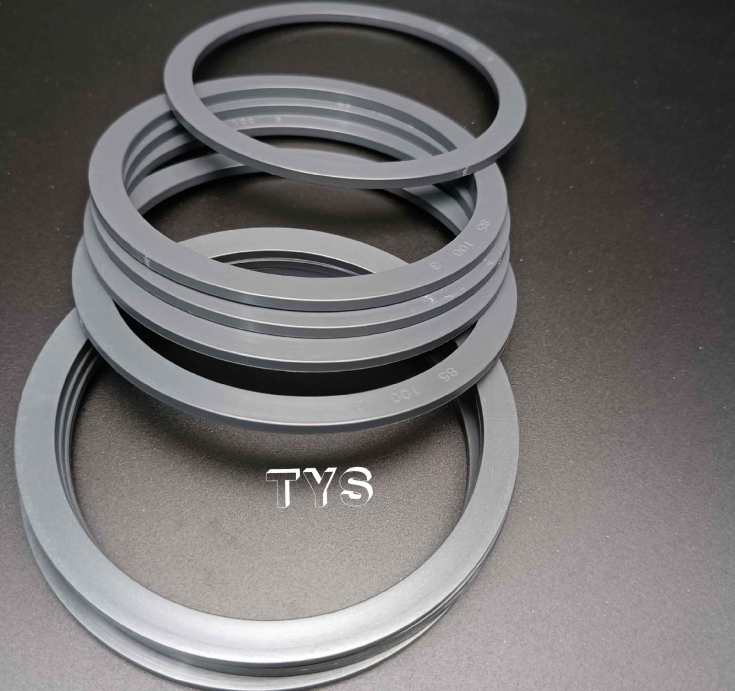 BRT 85*100*3 gray color Hydraulic Back Up Ring Nylon BRT Cylinder Seal For Excavator original factory pricefor whole
