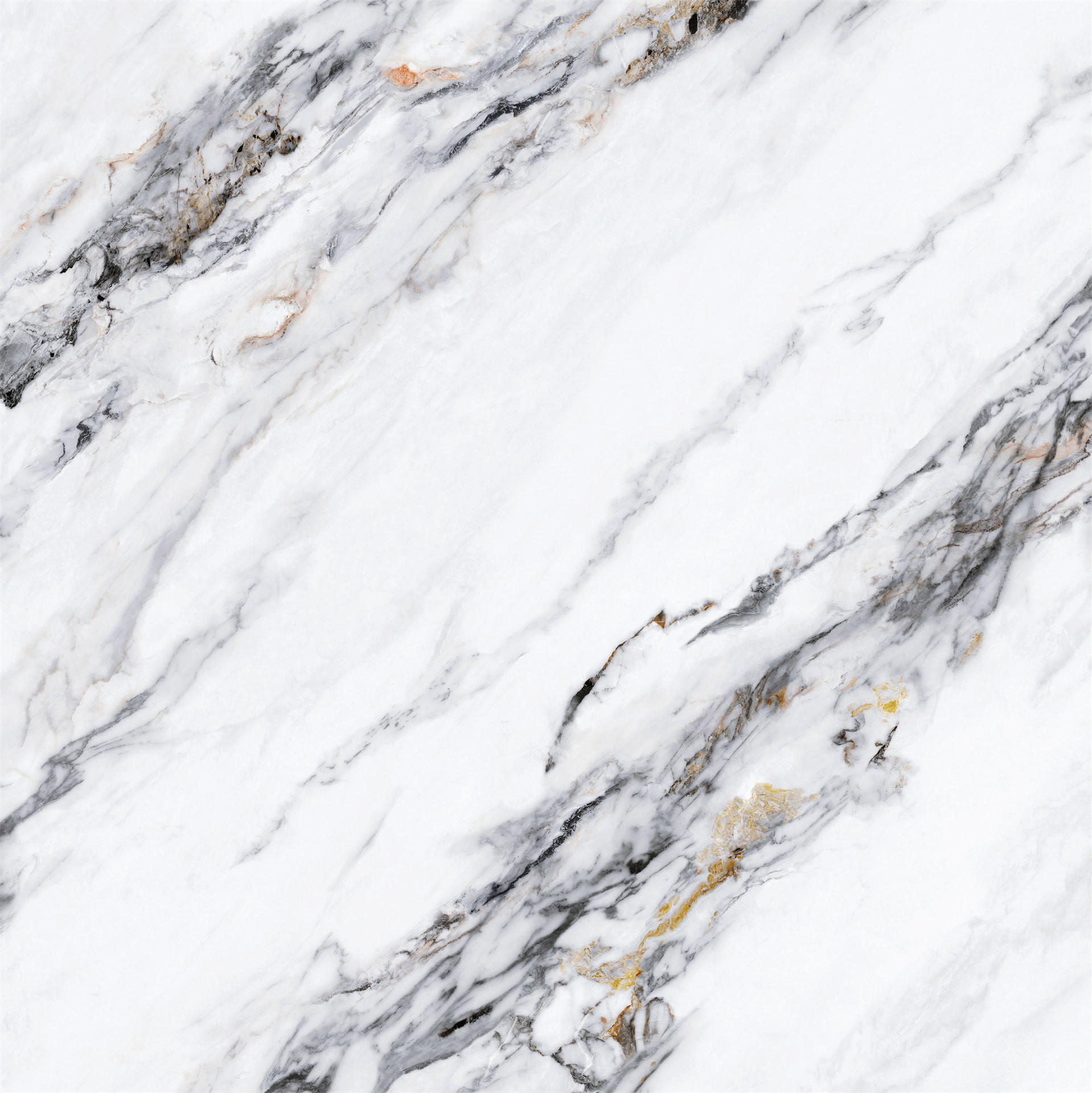 Elegant Polished Sintered Stone Slabs 1200x1200mm For Project