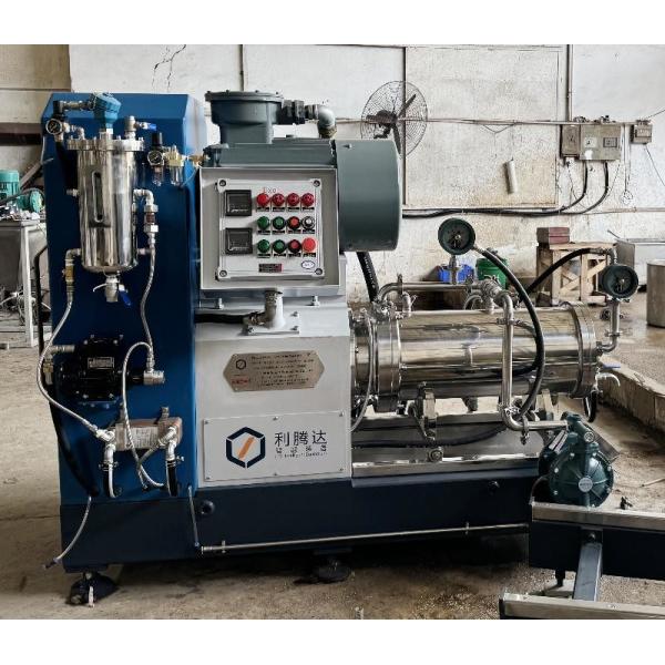 High Flow Disc Type Horizontal Sand Mill 50L Capacity Bead Mill For Paint