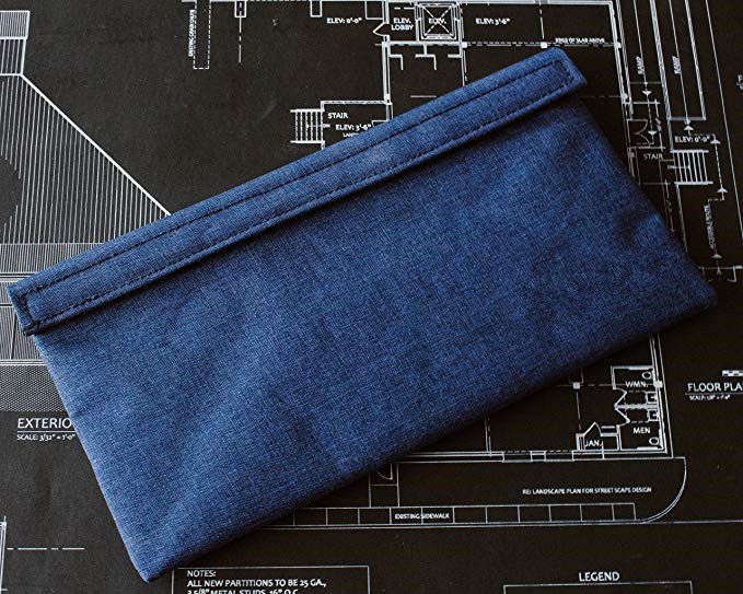 Stylish Carbon Smell Proof Bags Keep Goods Certified Fresh Blue 10.5L 5.5W