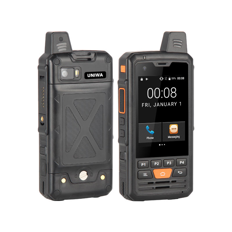 GSM WIFI Android 5W 1500mAh Lte Intercom 4G Walkie Talkie