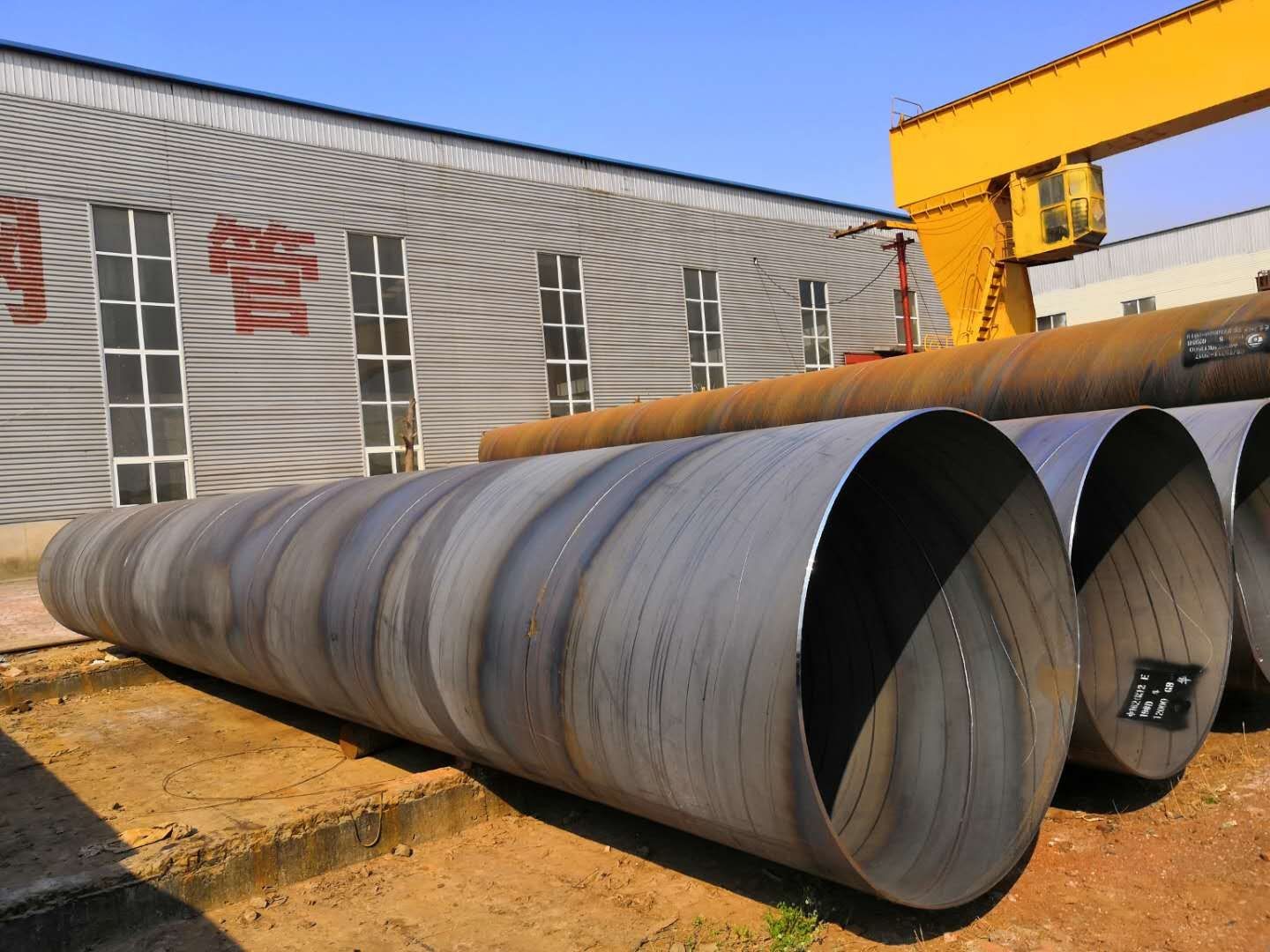 Turbine Penstock Welded Steel Tube For Hydroelectric Power Plants Penstock Pipe