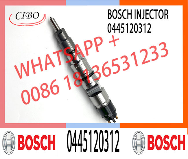 0445120312 High quality new diesel engine parts common rail fuel injector 0445120312
