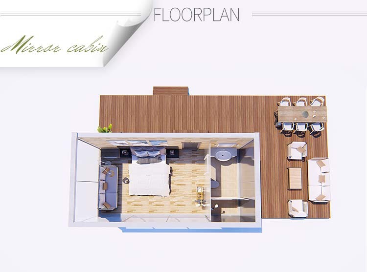 AS/NZS/USA Standard Modern Prefab Tiny House - Small Modular Home Cabin