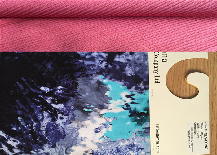 Desert Floral Recycled Lycra Fabric With Sublimated Transfer Printing