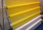 Yellow T- Shirt Screen Printing Fabric Mesh 87" , Polyester Printing Mesh High