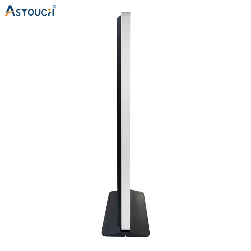 Indoor Capacitive Digital Signage Free Standing LCD Display Signage 55 Inch