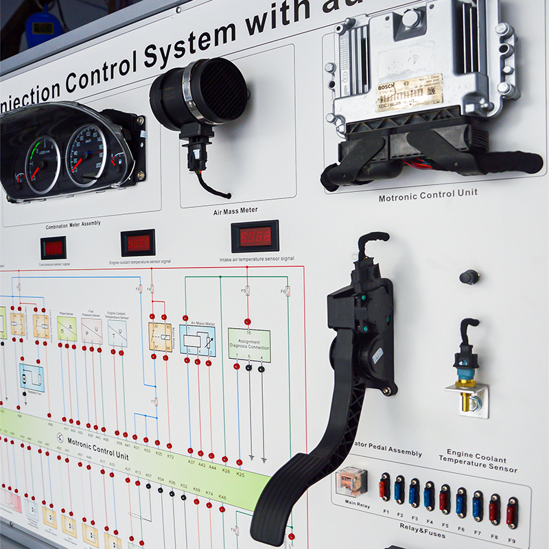 Engine Educational Technology Equipment Advanced Automotive Training Board