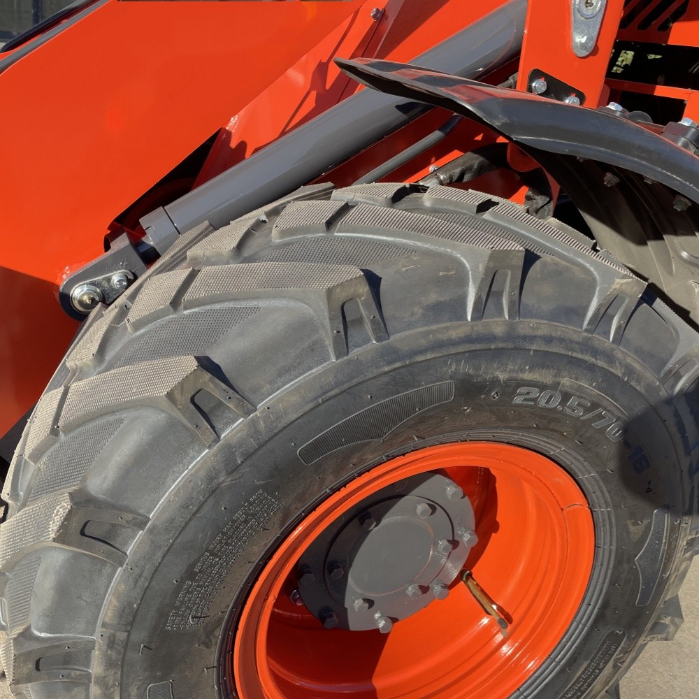 Bl35-12 1.2ton Loader Machine High Quality Agricultural Excavator Backhoe Wheel Loader