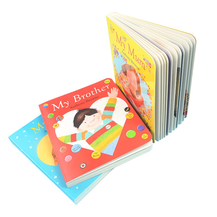 CMYK Photo Board Book Printing , Thick Hardback Book Printing And Binding