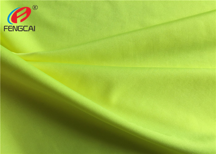 Quick Dry Breathable Polyester Spandex Stretch Fabric For Garment