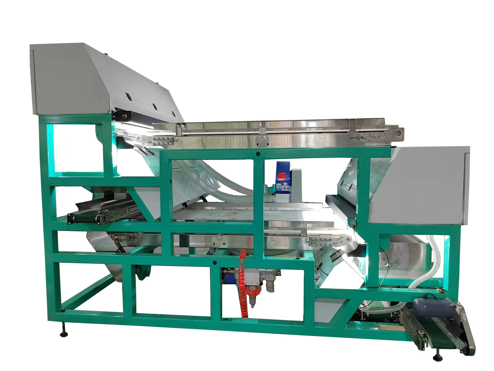 Wenyao Factory Supply Directly Waste Recycling Sorting PVC PE Plastic Flake Color Sorter