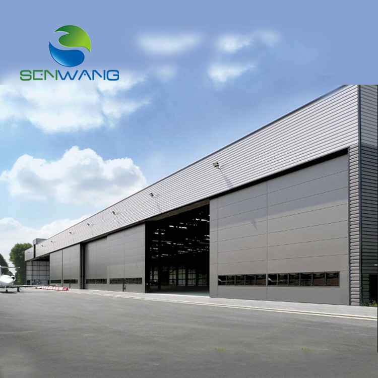 Metal Frame Weld Steel Hangar Construction H Column Beam Warehouse