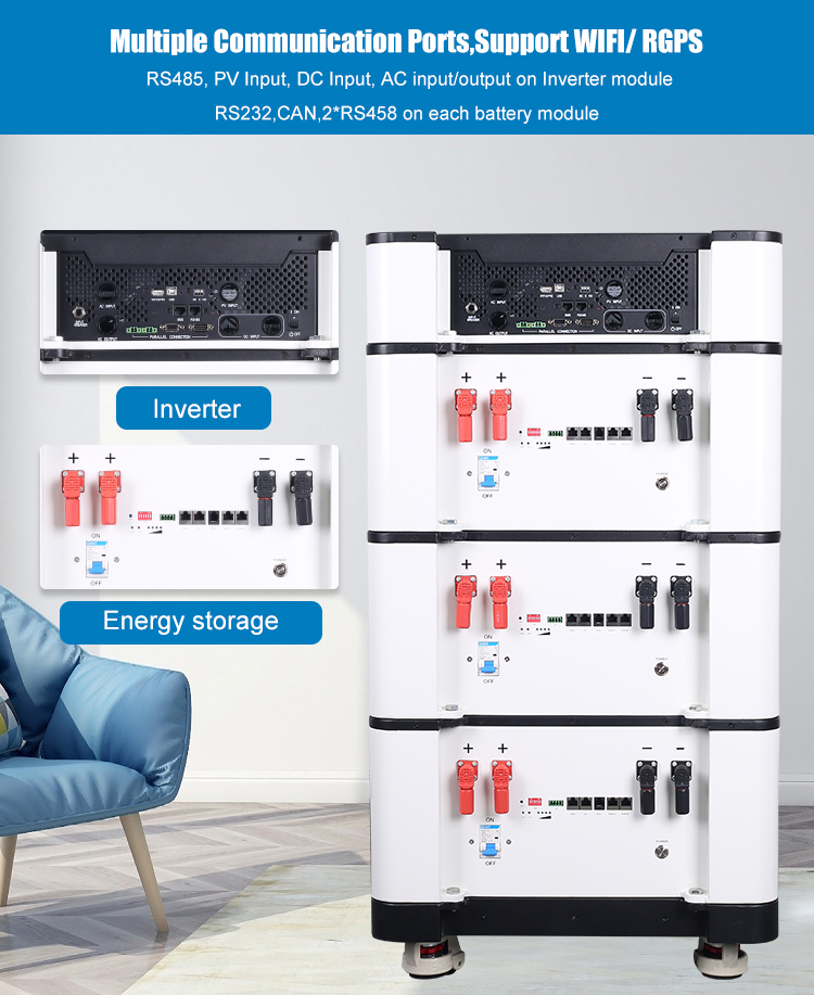 Stackable Solar Energy Storage Off Grid On Grid Home Indoor Use