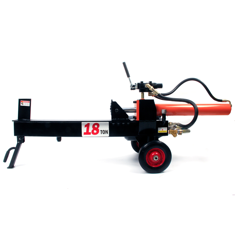 Electric Motor Wood Splitting Machine Mobile Firewood Processor Hydraulic Log Splitter