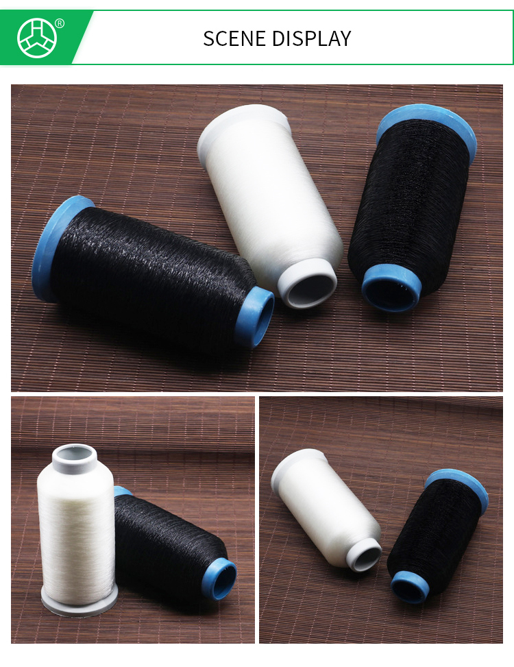 MERCERIZED Polyester 0.12mm Elasticated Fish Thread Sewing Thread For Fishing Line
