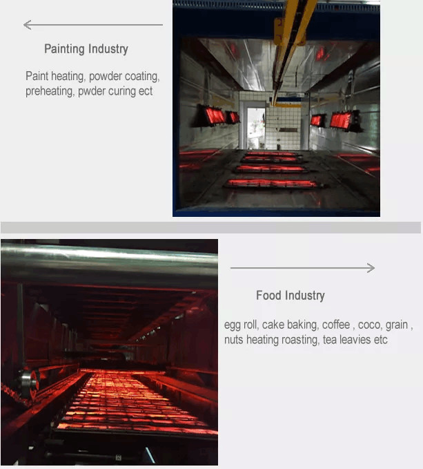 High Efficiency Infrared Catalytic Gas Burner Galvanized Steel Energy Saving