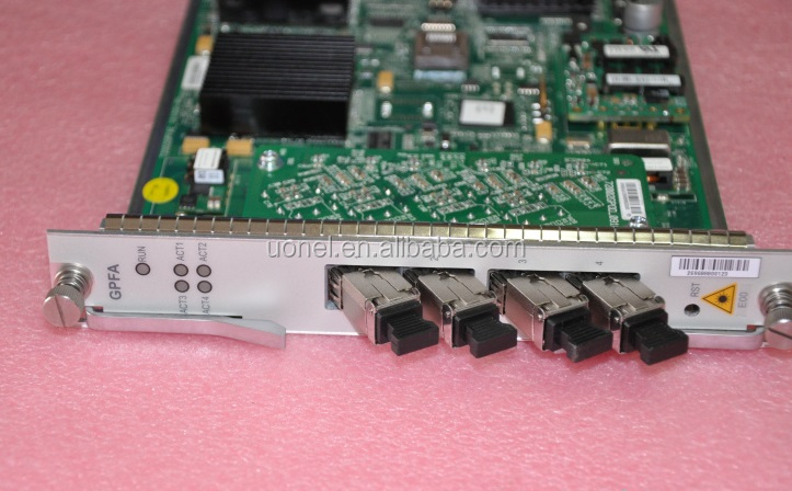 Newest C220 OLT GPFE 4port GPON card for GPON EPON FTTX equipment