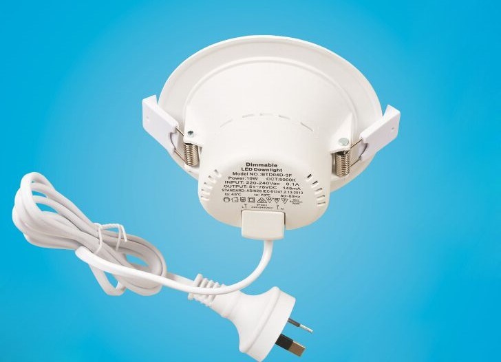 IP45 Dimmable Led Ceiling Downlights Led Bathroom Downlight Aluminum CRI >80