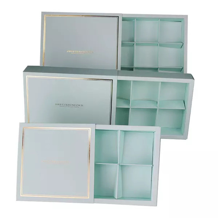 SGS Drawer Type Paper Chocolate Packaging Box With CMYK Printing