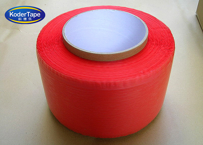 Yellow Resealable Adhesive Hdpe Sealing Tape Double Sided For PP Bag