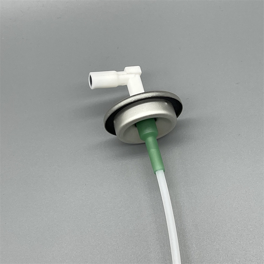 Versatile One - Inch Plastic Stem Metered Valve for Laboratory Applications Metered aerosol valve