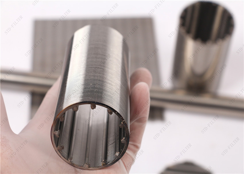 3mm Thicknes 8 Inch Johnson Wedge Wire Filter Abrasion Resistance