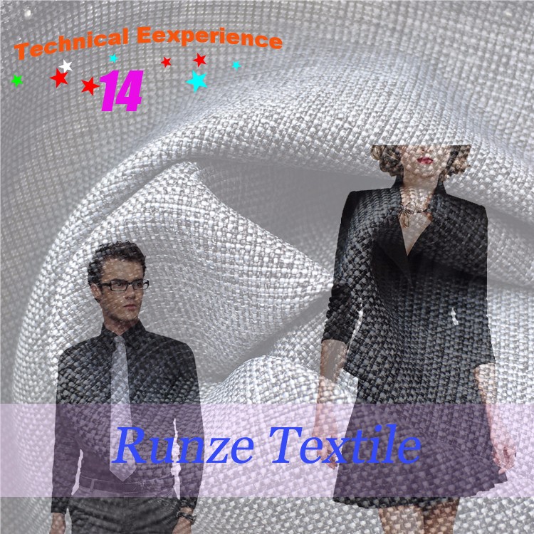 165gsm Woven Full Dull Twill Fabric For Chef Uniform Drill Cloth
