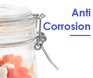 Wholesale Price 4oz 8oz 10oz Airtight Glass Glass Container Packing Jars Flip Lid Glass Jars