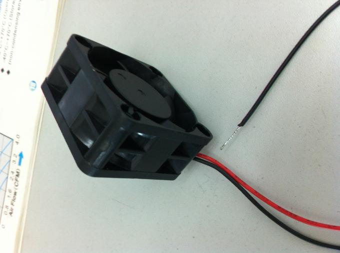Silent CPU 24V PC Case Cooling Fans , DC Axial Flow Fans 40x40x15mm