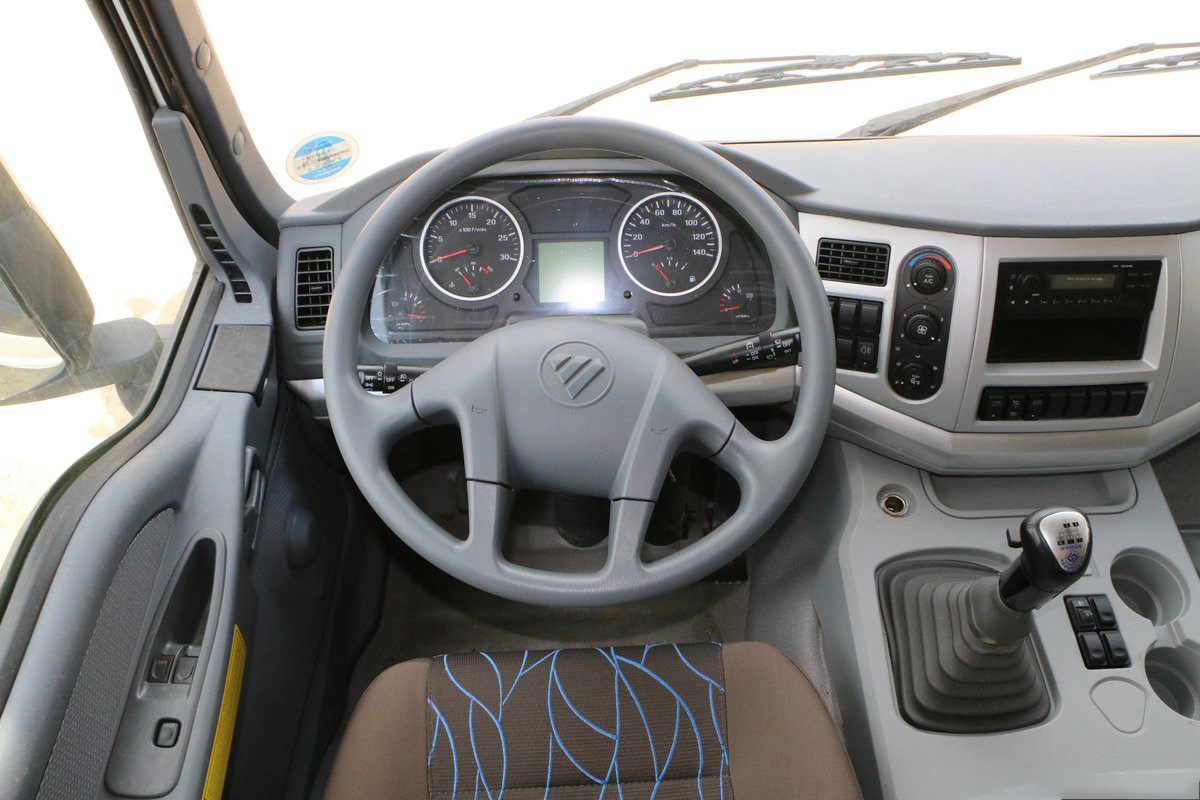 Foton Auman Stake Truck 6 Series Heavy Duty Truck Diesel 8-Speed 245HP 6X2 9.53m White Body