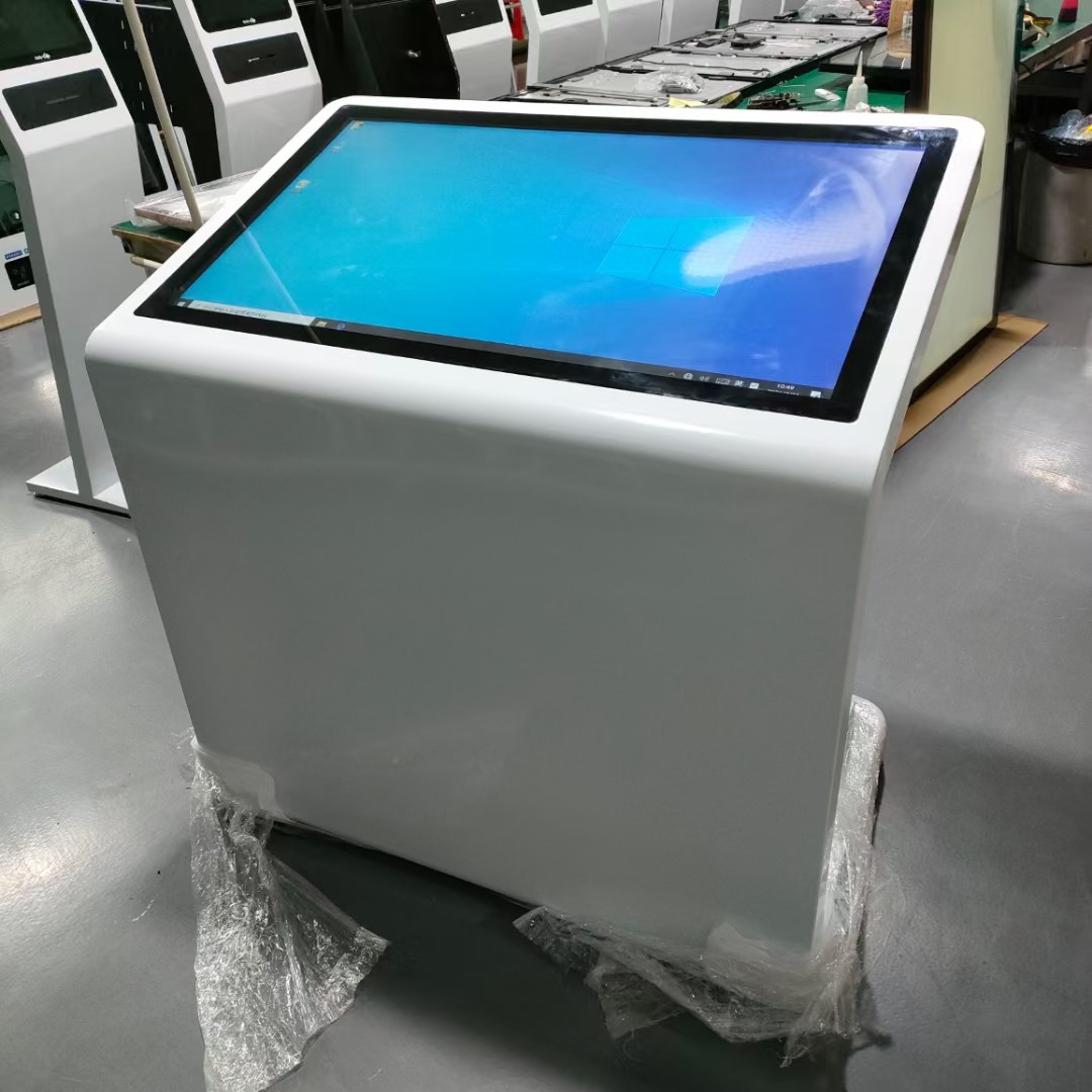 55inch Multi Interactive Tabletop Touch Screen Monitor LCD Advertising With Wide Input Voltage