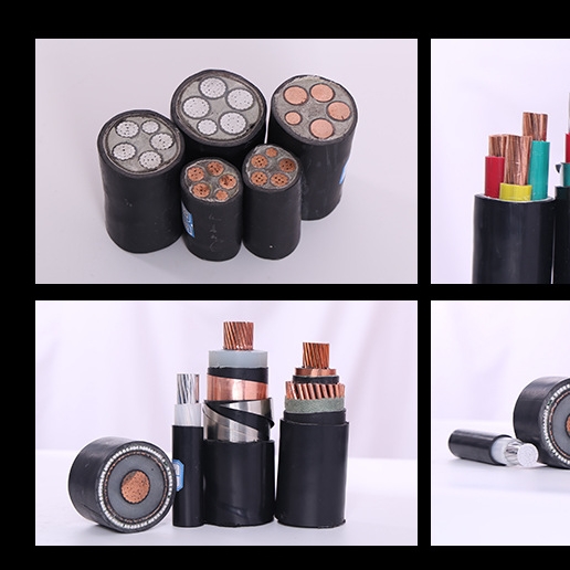 0.6/1KV Rated Voltage XLPE Insulation CU Power Cable for Temperature Applications