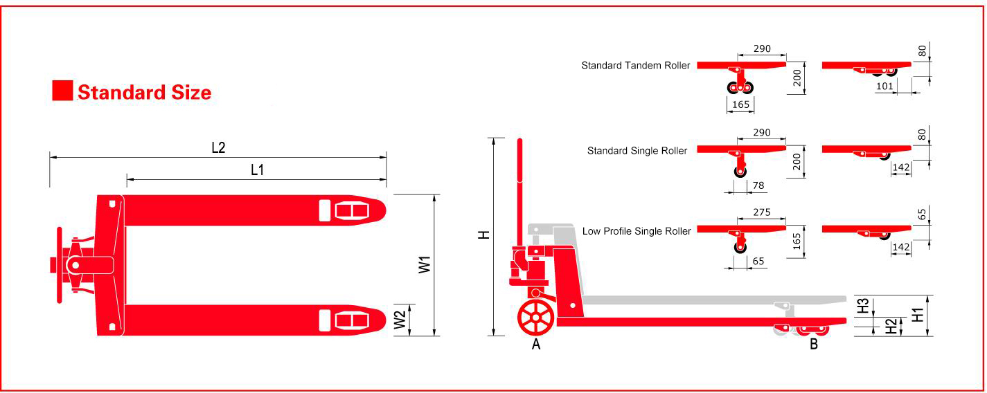 NF Series Hand Pallet Truck