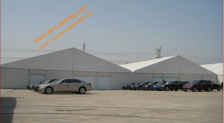 OEM Large Industrial Tent Aluminum Structure Waterproof Warehouse Sorage Tents